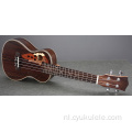 Hoogwaardige ukelele op maat met vishoutpatroon